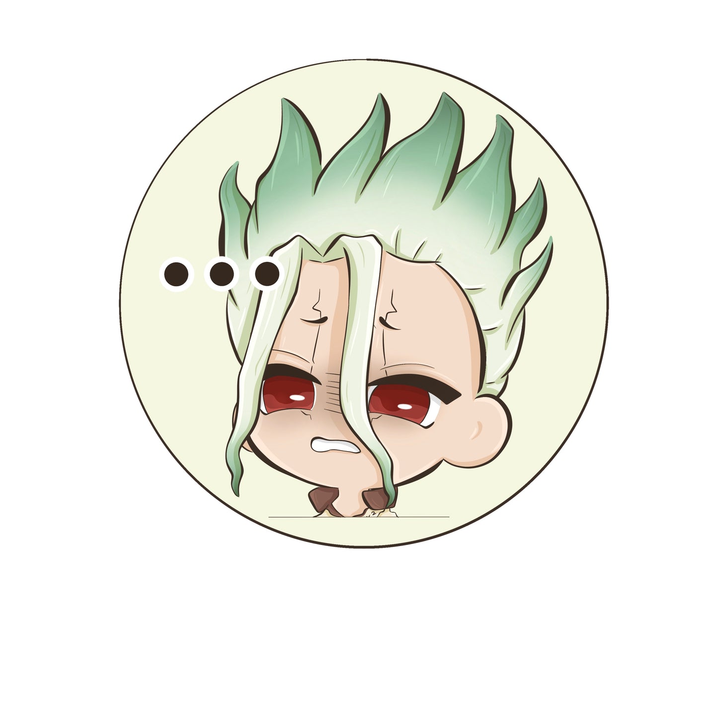 ..Annoyed Senku...
