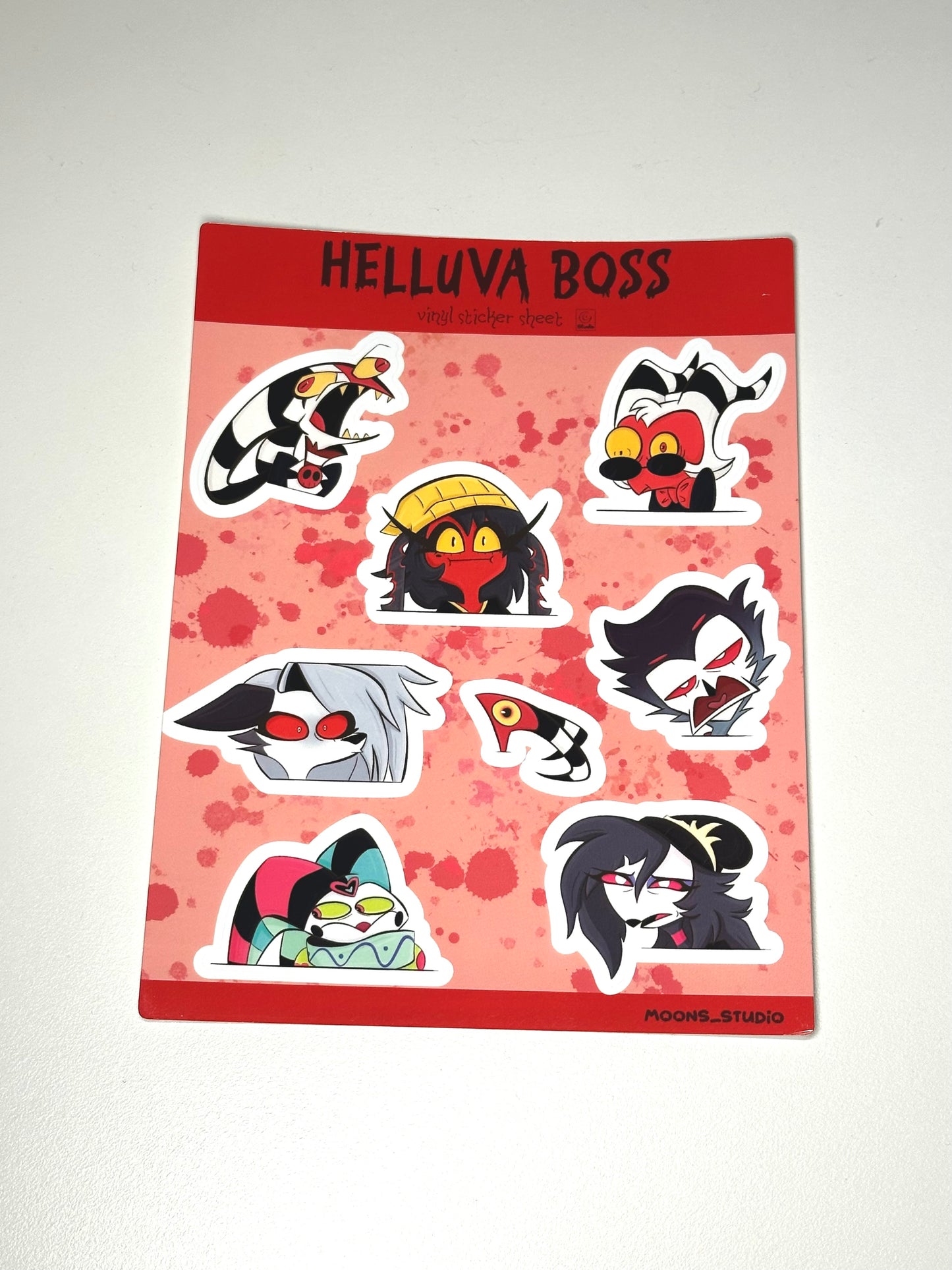 Helluva Boss Sticker Sheet
