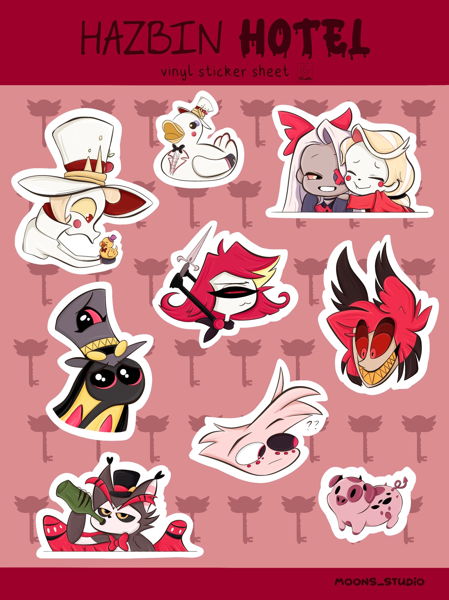 Harbin Hotel Sticker Sheet