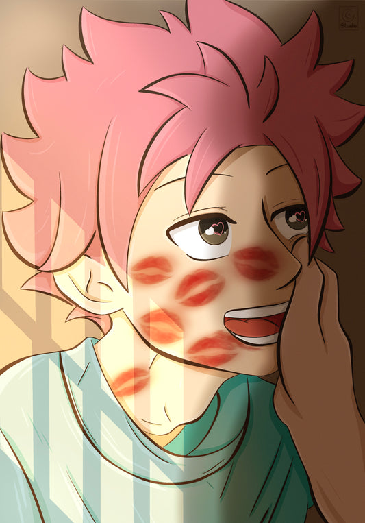 Natsu in Kisses
