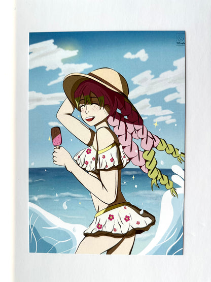 Love Hashira Beach Day