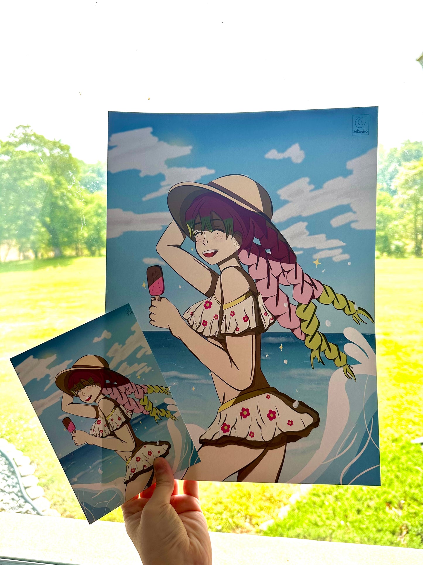 Love Hashira Beach Day